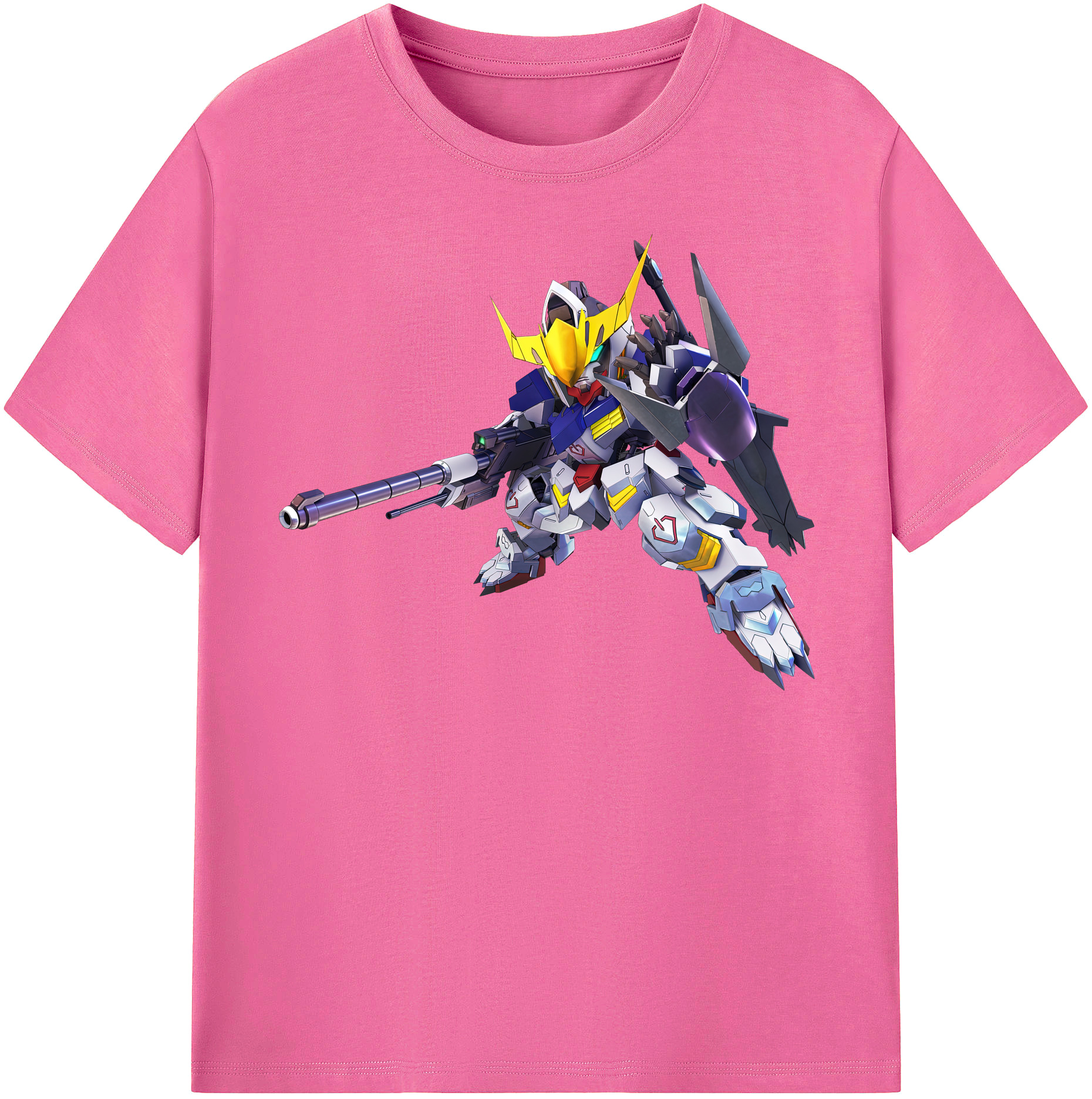 （画像用） 機動戦士ガンダム Mobile Suit Gundam レディースカジュアルプリントTシャツ（綿100％）